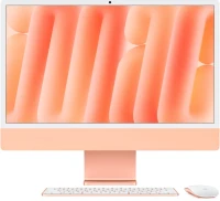 Моноблок Apple iMac 24" Retina 4.5K (M4 10C CPU, 10C GPU, 2024) 24GB, 512GB SSD, Оранжевый (Orange)