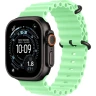 Смарт-часы Apple Watch Ultra 3, 49мм, Титановый корпус Черный титан (Black Titanium), Неоновый зеленый ремешок (Neon Green Ocean Band)