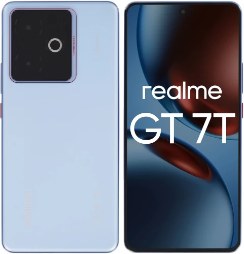 Смартфон Realme GT 7T 12GB/512GB Синий ледник (IceSense Blue)
