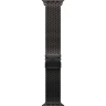 Смарт-часы Apple Watch Ultra 3, 49мм, Титановый корпус Черный титан (Black Titanium), Черный ремешок (Black Milanese Loop) S