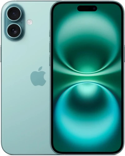 Смартфон Apple iPhone 16 Plus 128GB Бирюзовый (Teal) (SIM + eSIM)