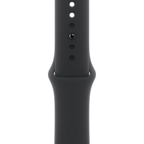 Смарт-часы Apple Watch Series 11, 46мм, Алюминиевый корпус Космический серый (Space Grey Aluminium), Cпортивный ремешок Черный (Black Sport Band) M/L