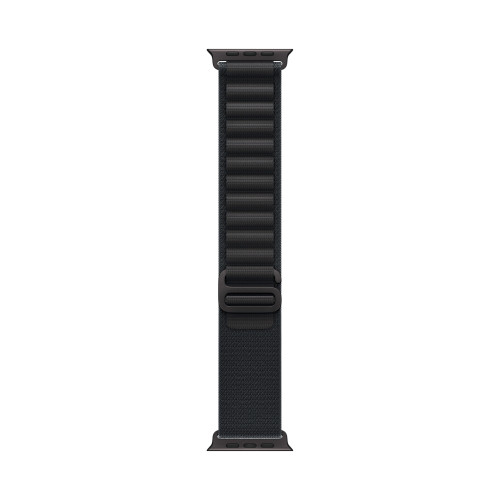 Смарт-часы Apple Watch Ultra 3, 49мм, Титановый корпус Черный титан (Black Titanium), Черный ремешок (Black Alpine Loop) M
