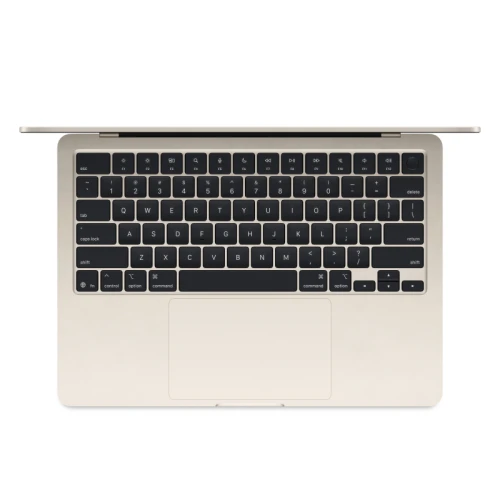 Ноутбук Apple MacBook Air 13" (M4, 10C GPU, 10C GPU, 2025), 24GB, 1TB SSD, Сияющая звезда (Starlight)