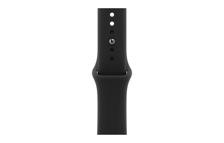 Смарт-часы Apple Watch Series 12, 42мм, Алюминиевый корпус темный бронзовый (Dark Bronze), Cпортивный ремешок Черный (Black Sport Band) M/L