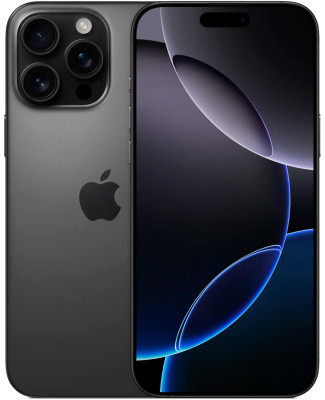 Смартфон Apple iPhone 16 Pro 128GB Черный Титан (Black Titanium) (SIM + eSIM)