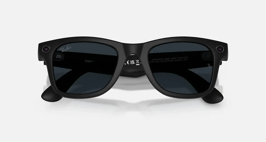Умные очки Ray-Ban Meta* Wayfarer Gen 2 Matte Black/Clear-Grey Transitions®, L