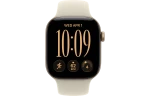 Смарт-часы Apple Watch Series 12, 46мм, Алюминиевый корпус светло-золотой (Light Gold), Cпортивный ремешок Песочный (Sand Sport Band) M/L