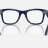 Умные очки Ray-Ban Meta* Wayfarer Gen 2 Shiny Cosmic Blue/Clear-Sapphire Transitions®, M
