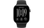 Смарт-часы Apple Watch Series 12, 46мм, Алюминиевый корпус Космический серый (Space Grey Aluminium), Cпортивный ремешок Черный (Black Sport Band) S/M