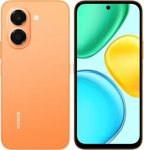 Смартфон Honor X7e 6GB/128GB Рассветный оранжевый
