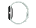 Смарт-часы Google Pixel Watch 5 LTE, 41мм, Алюминиевый корпус "Полированное серебро" (Polished Silver), Cпортивный ремешок "Туман" (Fog) L