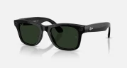 Умные очки Ray-Ban Meta* Wayfarer Gen 2 Shiny Black/Clear-Graphite Green Transitions®, M
