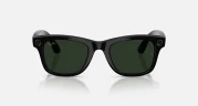 Умные очки Ray-Ban Meta* Wayfarer Gen 2 Shiny Black/Clear-Graphite Green Transitions®, M