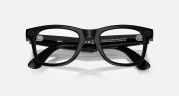 Умные очки Ray-Ban Meta* Wayfarer Gen 2 Shiny Black/Clear-Graphite Green Transitions®, M