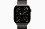 Смарт-часы Apple Watch Series 11, GPS + Cellular, 46мм, Титановый корпус Сланцевый (Slate), Сланцевый ремешок (Slate Milanese Loop) S/M