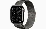 Смарт-часы Apple Watch Series 11, GPS + Cellular, 46мм, Титановый корпус Сланцевый (Slate), Сланцевый ремешок (Slate Milanese Loop) S/M