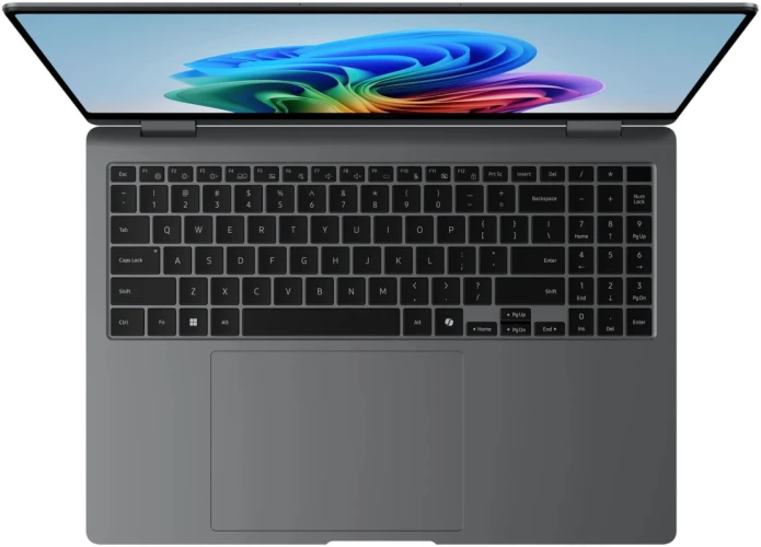 Ноутбук Samsung Galaxy Book 5 Pro 360 16" (Intel® Core™ Ultra 7 256V), 16GB, 1TB SSD, Серый