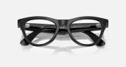 Умные очки Ray-Ban Meta* Skyler Gen 2 Shiny Black/Clear Blue-Violet Light Filter, L