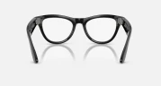 Умные очки Ray-Ban Meta* Skyler Gen 2 Shiny Black/Clear Blue-Violet Light Filter, L
