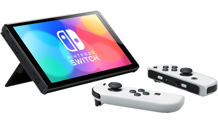 Игровая приставка Nintendo Switch OLED, Белый (White) + 512GB + Games