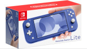 Игровая приставка Nintendo Switch Lite, Синий (Blue) + 256GB + Games