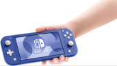 Игровая приставка Nintendo Switch Lite, Синий (Blue) + 256GB + Games