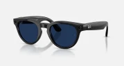 Умные очки Ray-Ban Meta* Headliner Gen 2 Shiny Black/Clear-Sapphire Transitions®, M
