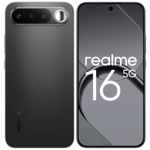Смартфон Realme 16 5G 8GB/256GB Темно-серый (Air Black)