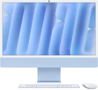 Моноблок Apple iMac 24" Retina 4.5K (M4 10C CPU, 10C GPU, 2024) 24GB, 1TB SSD, Синий (Blue)