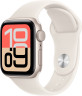 Смарт-часы Apple Watch SE 3, 40мм Алюминиевый корпус Сияющая звезда (Starlight Aluminum), Cпортивный ремешок Сияющая звезда (Starlight Sport Band) M/L