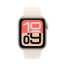 Смарт-часы Apple Watch SE 3, 40мм Алюминиевый корпус Сияющая звезда (Starlight Aluminum), Cпортивный ремешок Сияющая звезда (Starlight Sport Band) M/L