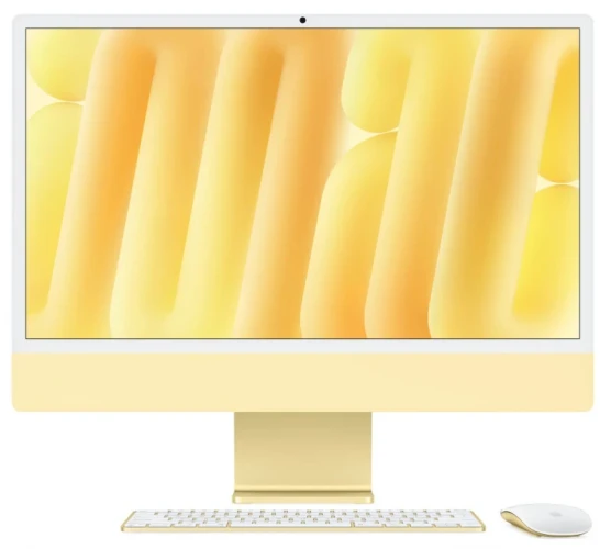 Моноблок Apple iMac 24" Retina 4.5K (M4 10C CPU, 10C GPU, 2024) 24GB, 1TB SSD, Желтый (Yellow)