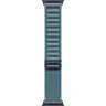 Смарт-часы Apple Watch Ultra 3, 49мм, Титановый корпус Черный титан (Black Titanium), Синий ремешок (Light Blue Alpine Loop) S