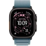 Смарт-часы Apple Watch Ultra 3, 49мм, Титановый корпус Черный титан (Black Titanium), Синий ремешок (Light Blue Alpine Loop) S
