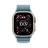 Смарт-часы Apple Watch Ultra 3, 49мм, Титановый корпус Натуральный титан (Natural Titanium), Светло-синий ремешок (Light Blue Alpine Loop) S